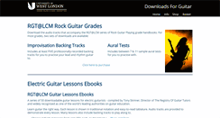 Desktop Screenshot of downloadsforguitar.com